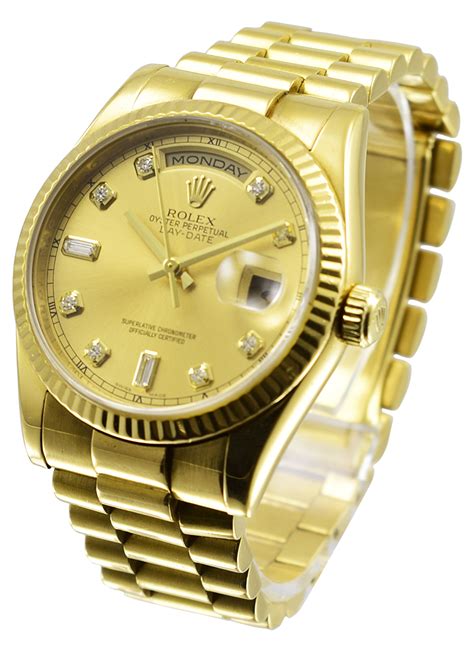 rolex presidential used|pre owned rolex presidential.